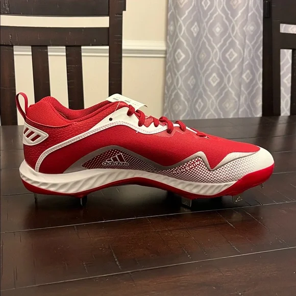 Adidas Icon 6 Bounce Baseball Cleats Shoes new white red FV9354 Men’s Size 12 Adidas Icon 6 Bounce Men main image 4